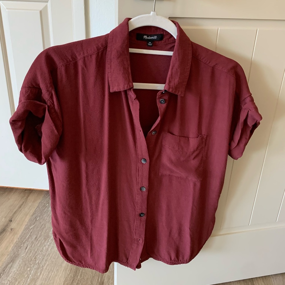 Madewell button down shirt XS